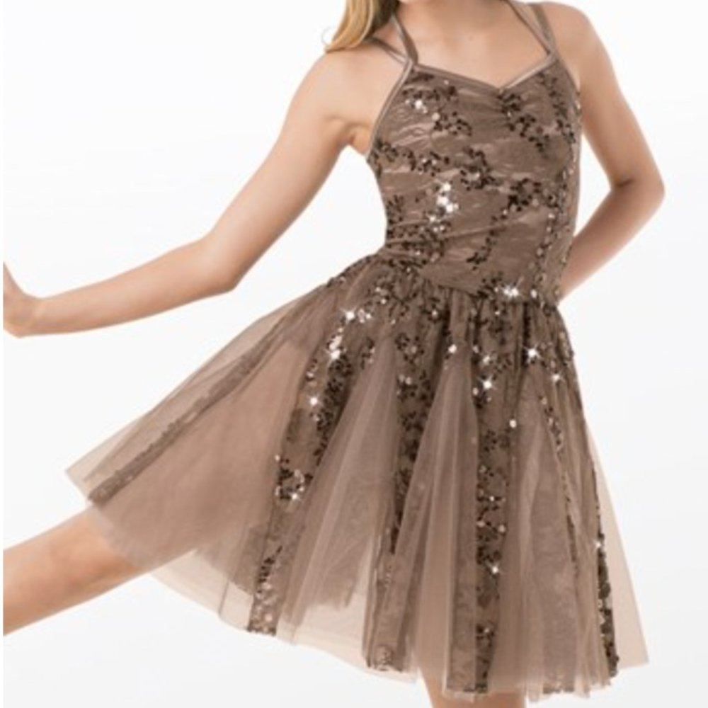Greatest Love of All Brown Dress
